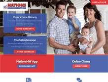 Tablet Screenshot of home-warranty.com